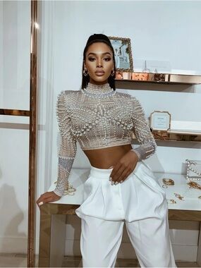 Donnee par dieu dianne pearl top